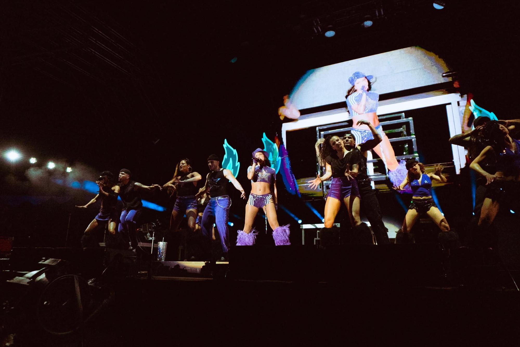 Fotogalería | El brillo de Emilia pone a bailar a toda la Plaza de España