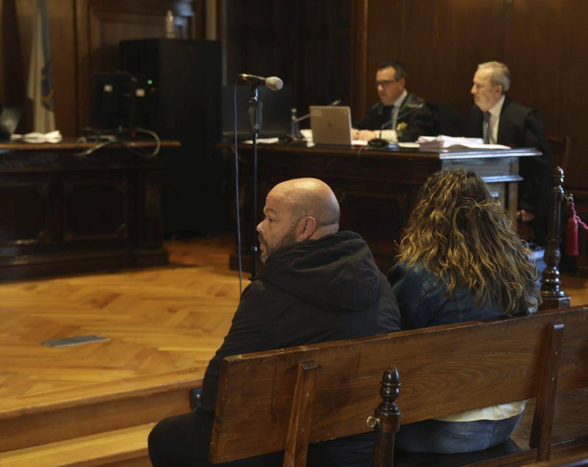 Los acusados en la primera jornada del juicio | GUSTAVO SANTOS