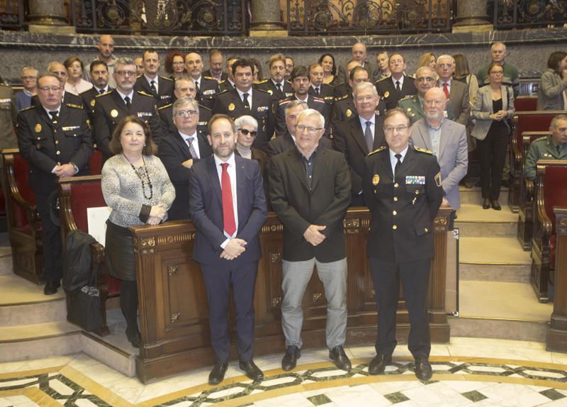 Celebración de los 150 años de la Policía Local de València