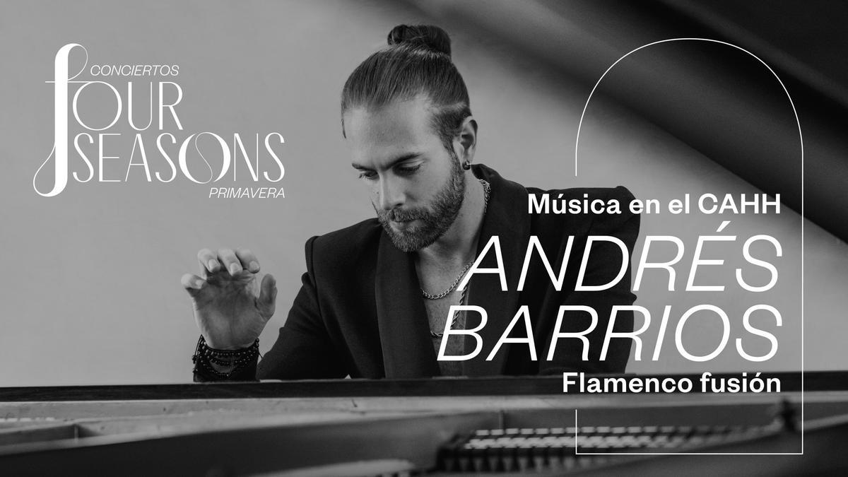 Andrés Barrios actuará en el centro Hortensia Herrero