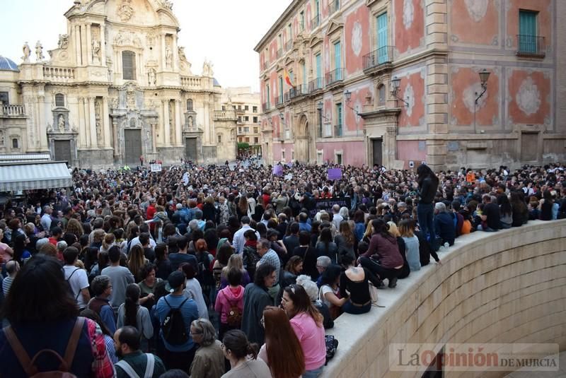 Concentración en Murcia para protestar por la sentencia a 'La Manada'