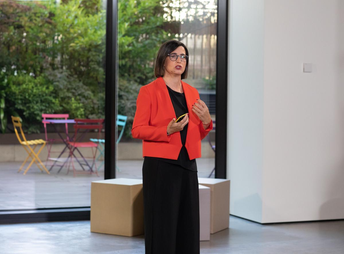 Dionisia Mata (Insights & Meaningful Brands Director de Havas Media Group), en la presentación del informe.