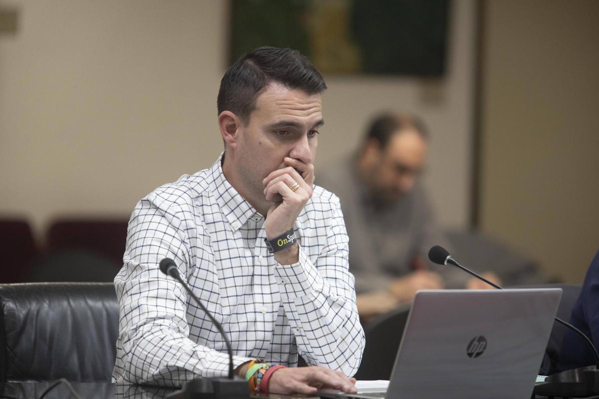 El concejal de Ciudadanos en Alzira Miguel Vidal.