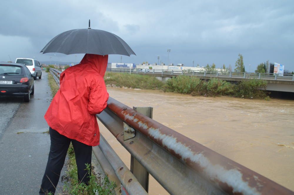 Imatges del temporal del diumenge 18 de novembre