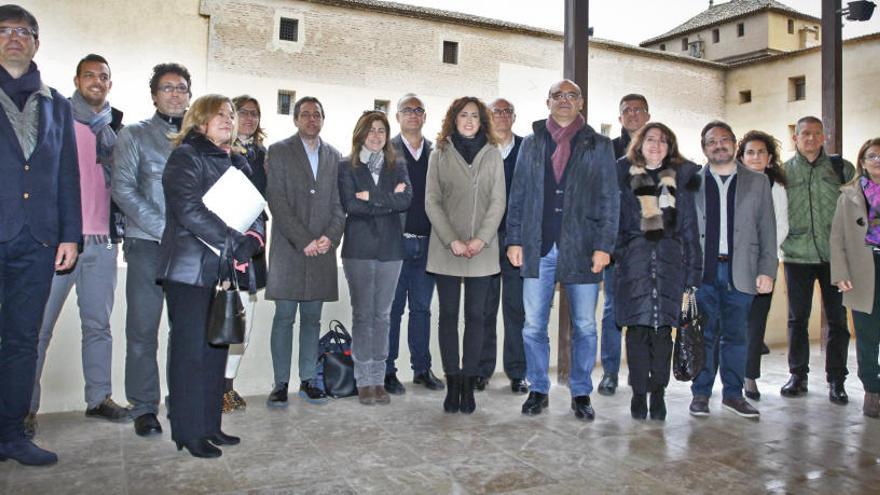 Reunión de la dirección de la UA en Cocentaina