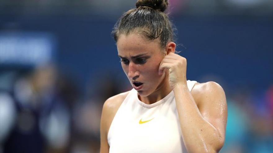 Sara Sorribes se despide de Nueva York ante Gavrilova