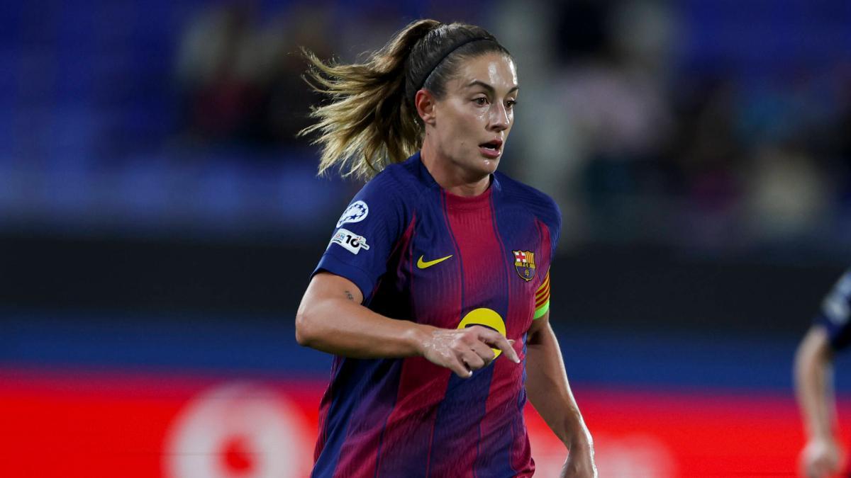 Alexia comparte liderato en la clasificación de máximas goleadoras de la Champions Femenina