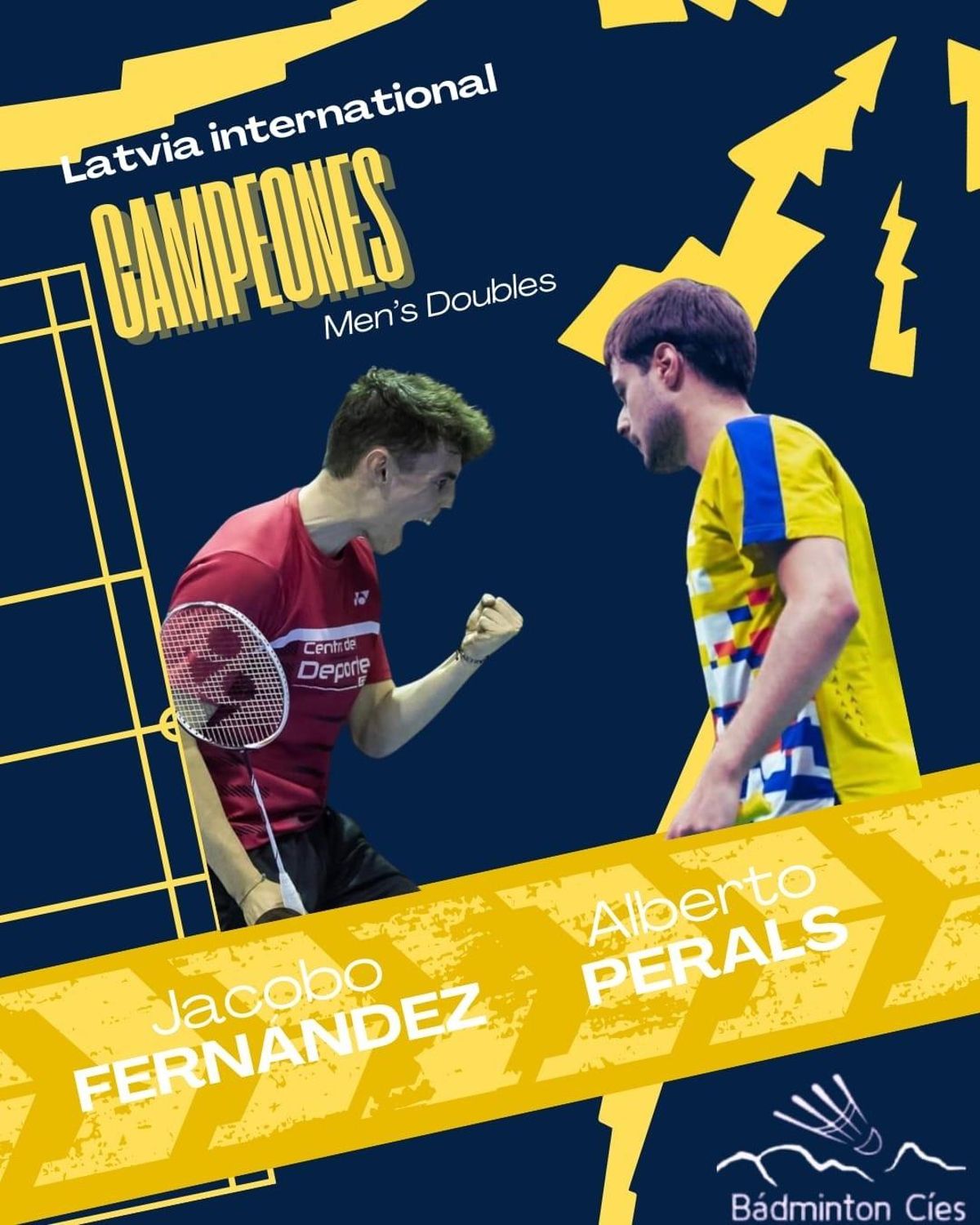 Cartel de celebración.