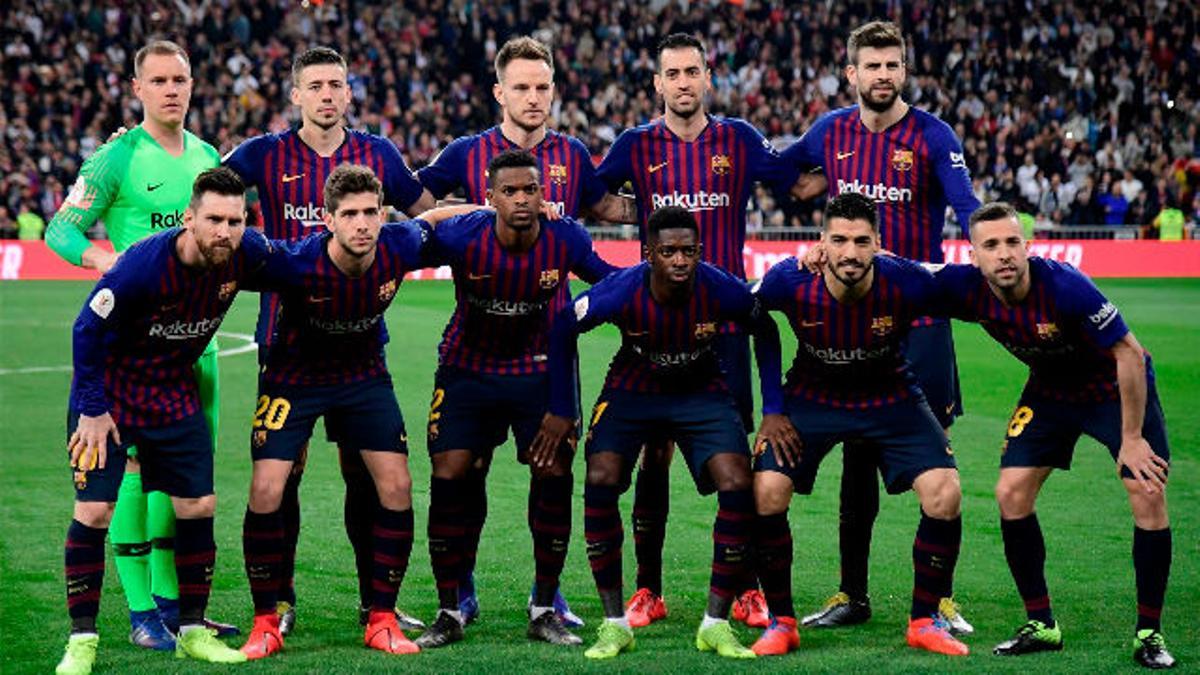 El 1x1 del Barça en la primera parte del Clásico