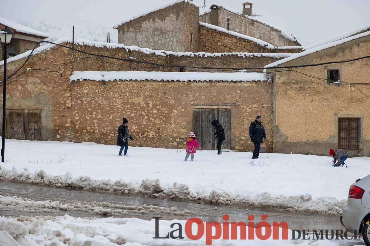 La comarca del Noroeste ofrece una estampa invernal