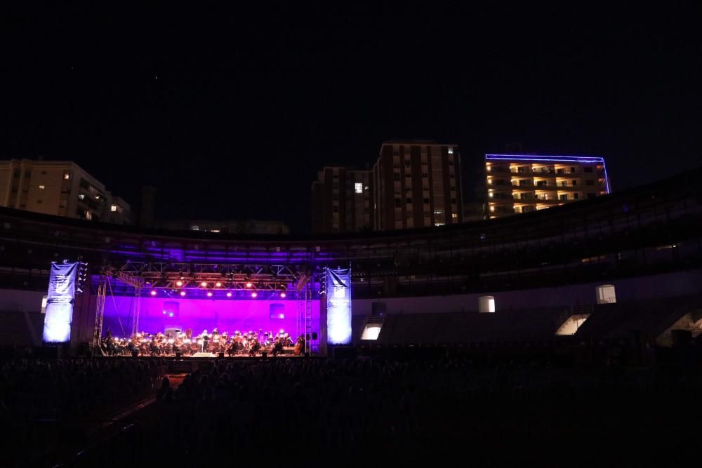 Concierto de la OFM en la plaza de toros de La Malagueta