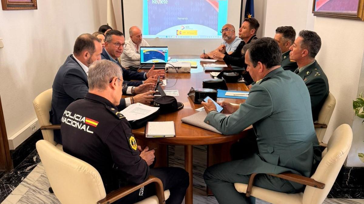 Reunión de la Junta de Seguridad de Canals.