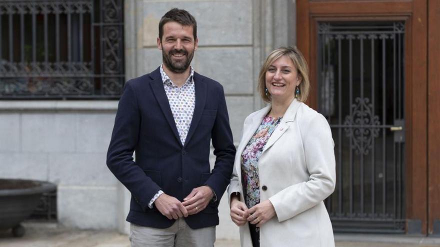 Els republicans Enric Conill i Alba Vergés | ERC IGUALADA