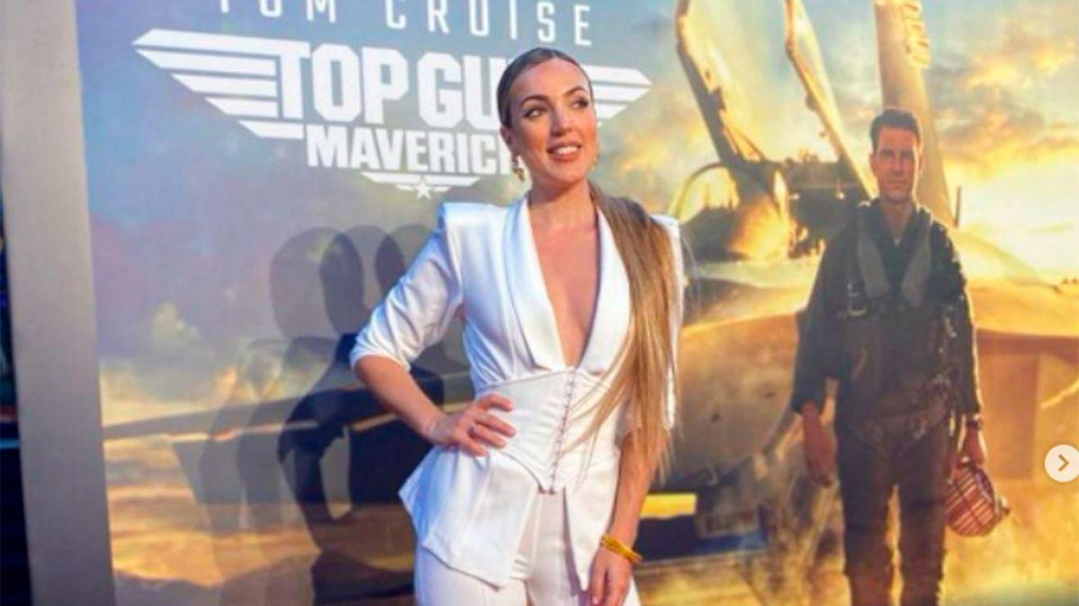 Acusan a Marta Riesco de colarse en el photocall de la película de Tom Cruise: &quot;La chica de la organización diciendo quién es&quot;