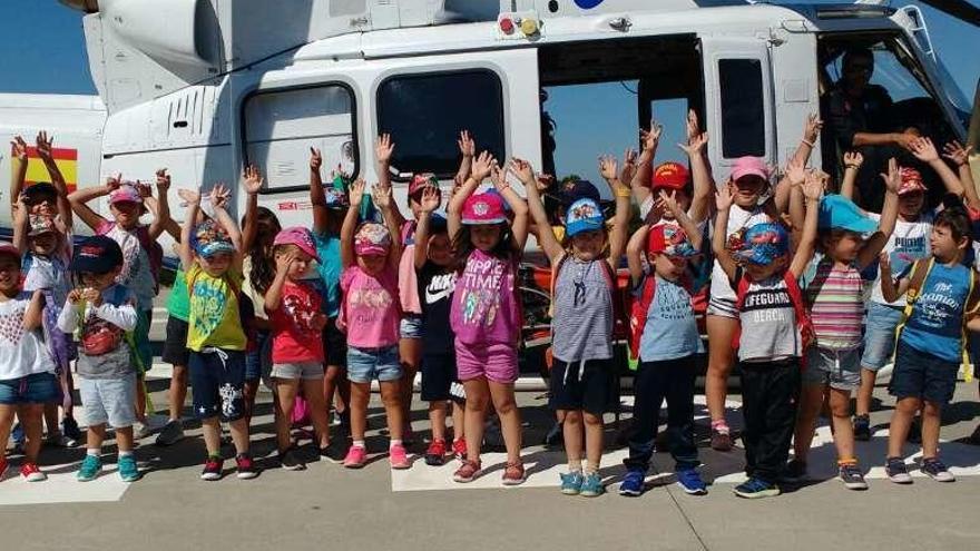 Algunos de los niños participantes. // FdV