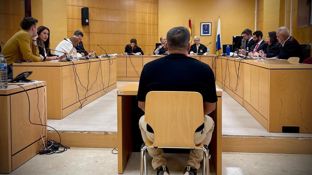 Declaración de uno de los testigos durante la vista oral celebrada este martes.