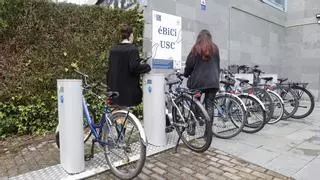 Éxito do programa de bicis da USC: estes son os datos de uso