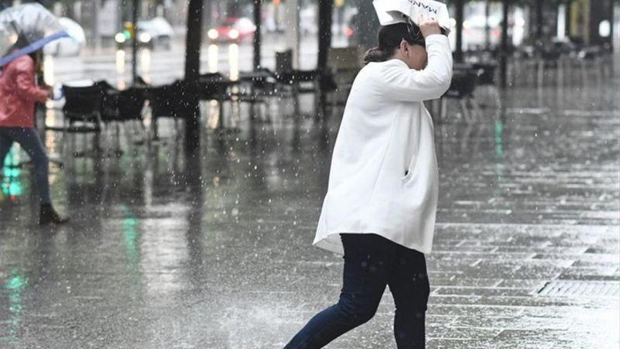 Hoy en Aragón chubascos y tormentas, localmente fuertes