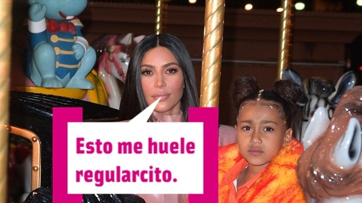 Kim Kardashian y su hija, North West