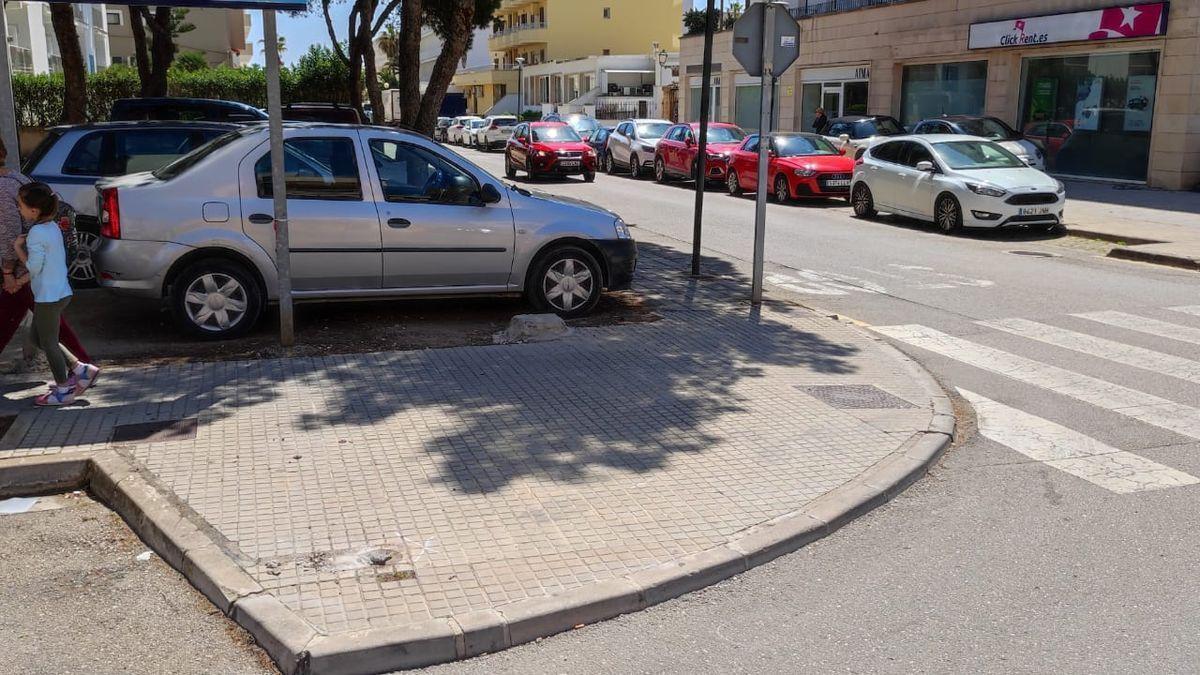 Der Unfallort in der Gemeinde Sant Llorenç.