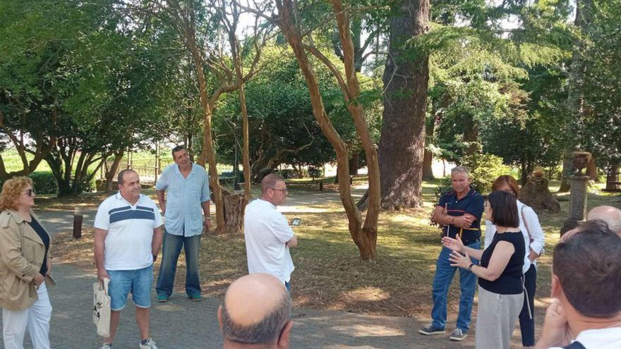 Miembros de la asociación en las instalaciones del CSIC. | FdV