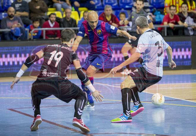 Futbol Sala: Barça, 7 - Uruguay Tenerife, 3