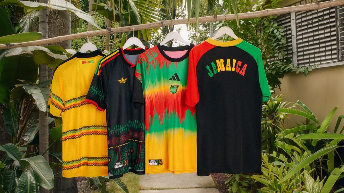 Las nuevas camisetas de Jamaica