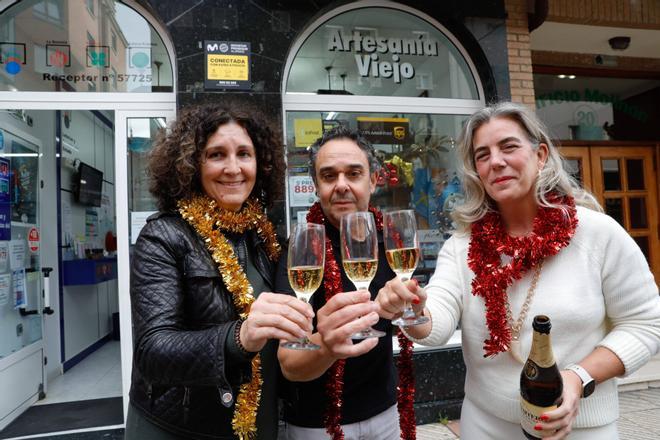 EN IMÁGENES: Así se vivió en Asturias la jornada de la Lotería de Navidad