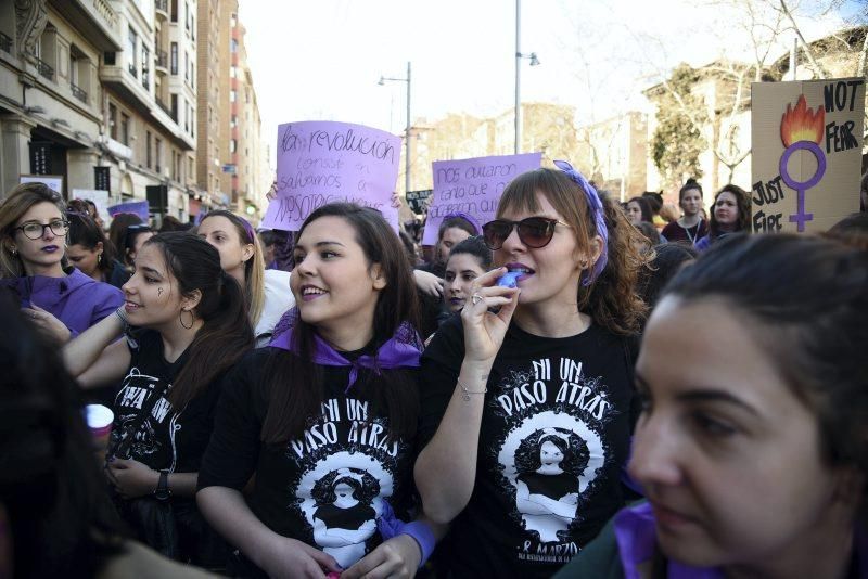 Concentraciones por el 8-M en Zaragoza