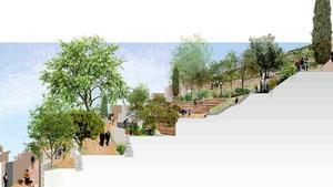 Proyecto de transformación de los Jardines de la Font del Carbó