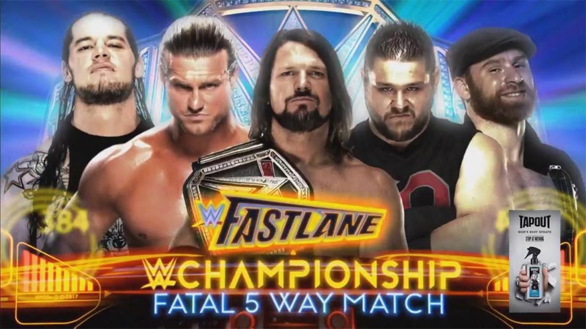 AJ Styles defenderá el campeonato mundial de WWE en Fastlane