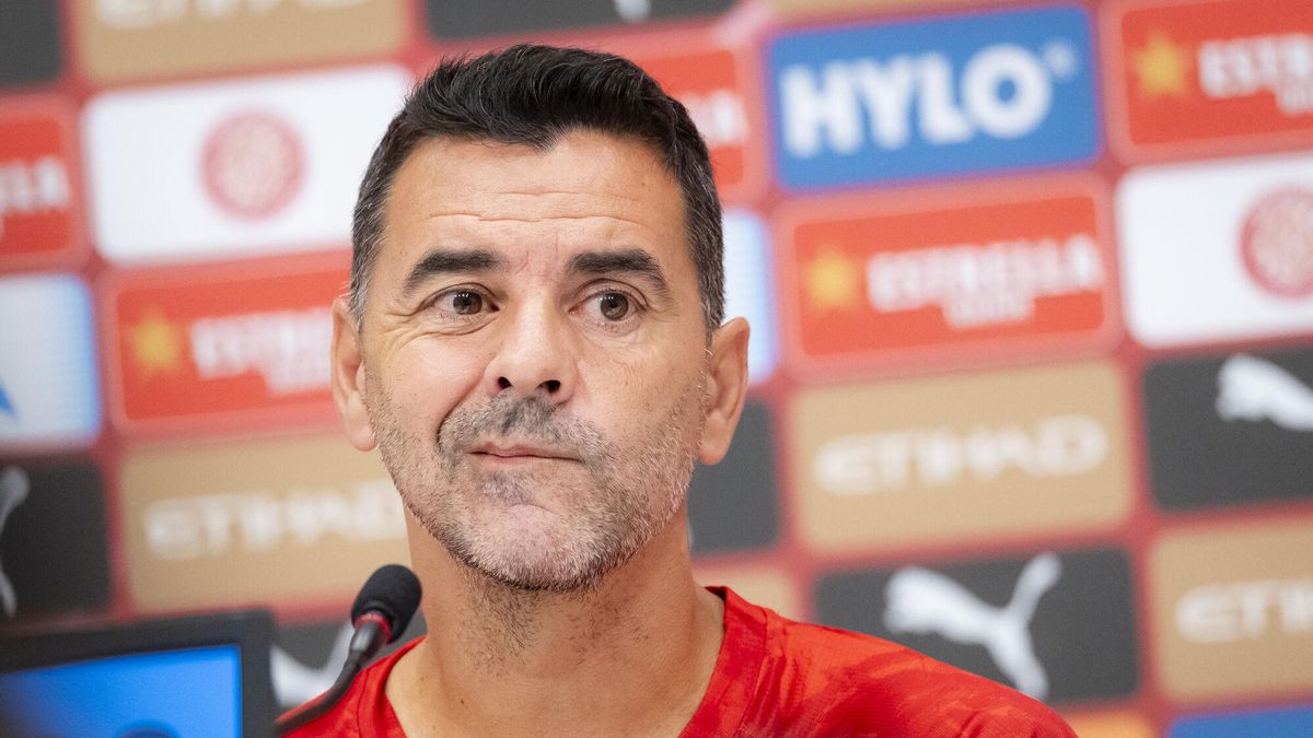 Míchel ve al Girona "más contento" y González asegura que el Espanyol "tiene más ganas"