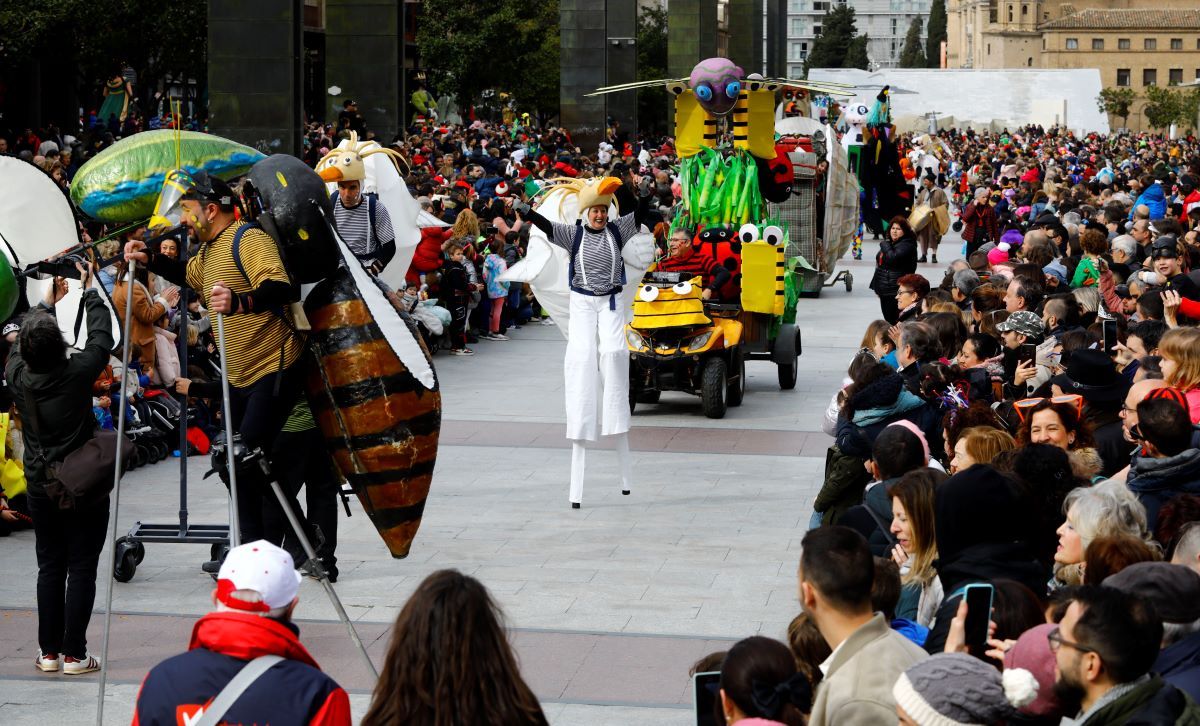 Carnaval infantil en Zaragoza