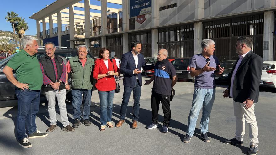 El PSOE reclama que el metro llegue a La Rosaleda para &quot;acabar con el caos de tráfico&quot; en La Roca y Martiricos