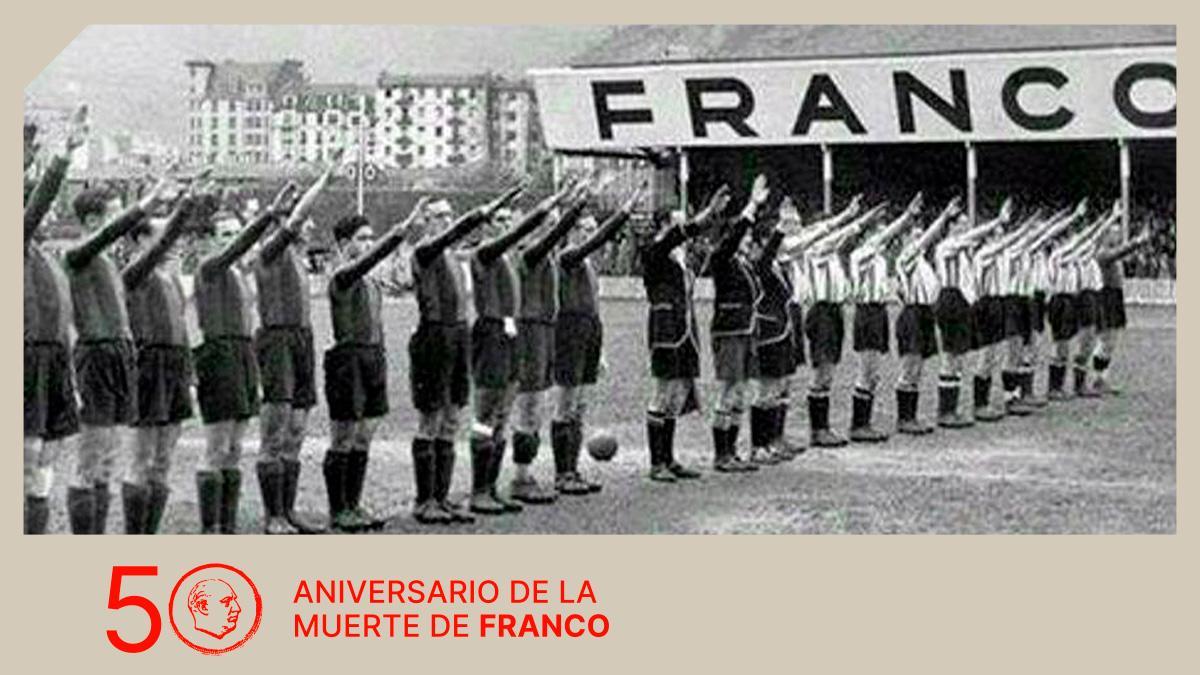 Partido del entre el Barça y el Athletic de Bilbao en 1940.