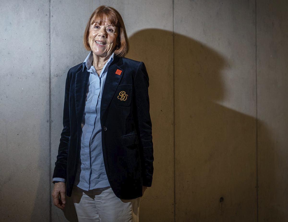 Gisèle Pelicot, en Barcelona. |