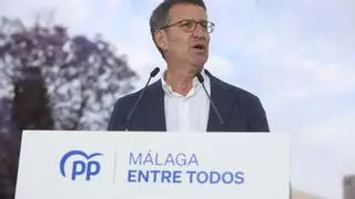 Feijóo dará un mitin en Málaga durante la última jornada de la campaña electoral