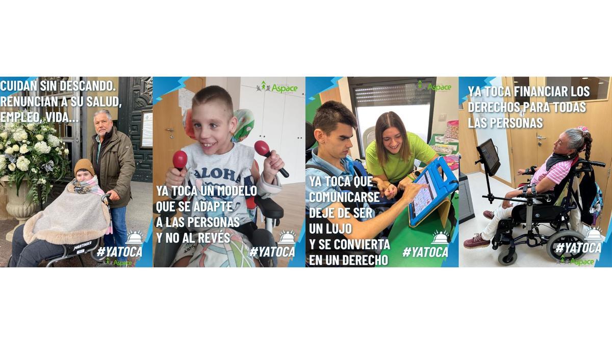 Aspace Zaragoza suma apoyos a la campaña del Día Mundial de la Parálisis cerebral