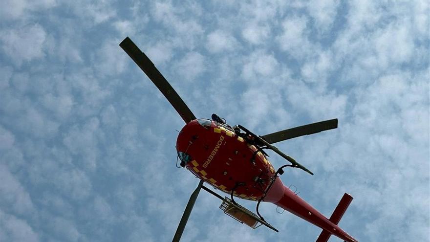 Bomberos de Mallorca rescatan a cuatro jóvenes sin agua en  Escorca