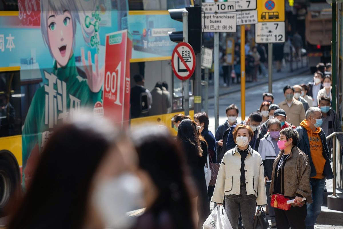 Adiós a las mascarillas en Hong Kong