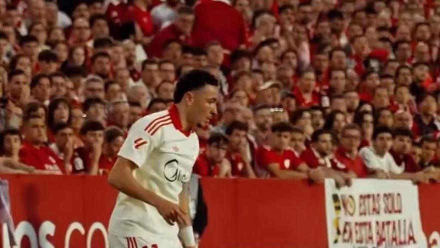 Rubén Vargas jugando con el Sevilla FC