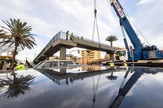 Así han sido los trabajos de reparación del puente de la E-10 de Ibiza
