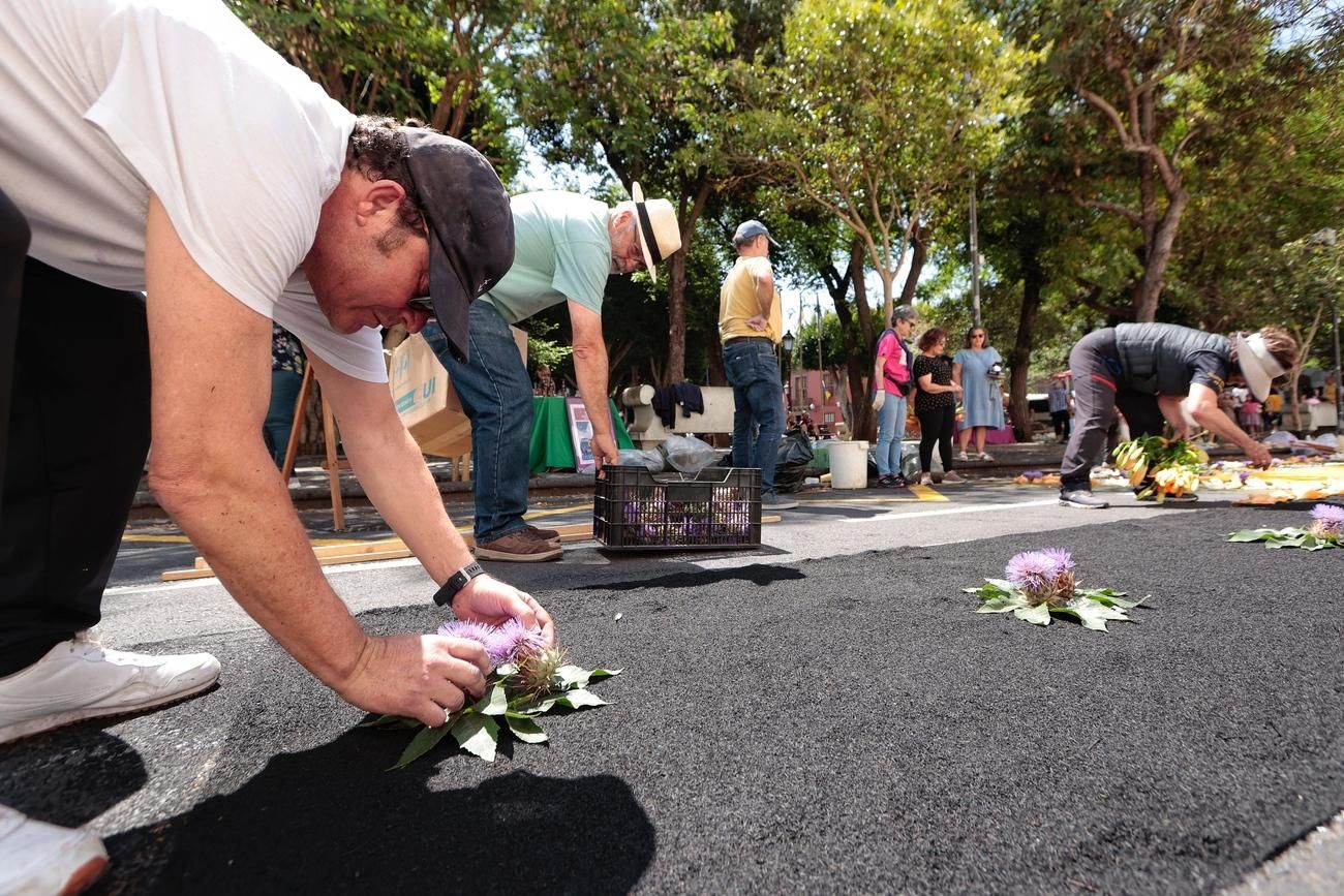 Alfombras del Corpus Christi en La Laguna