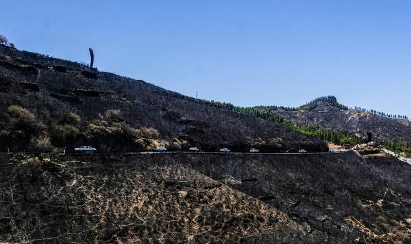 Consecuencias del incendio: De Valleseco a Artenar