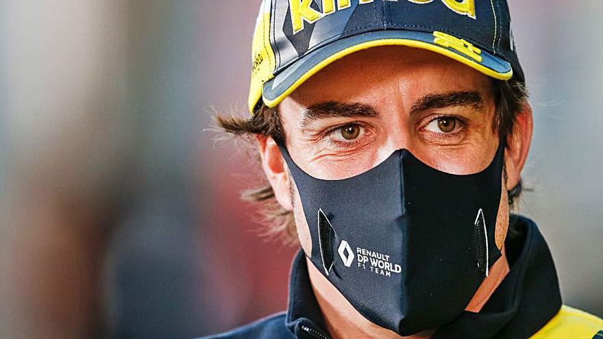 Fernando Alonso, en el Gran Premio de Imola. | E. P.