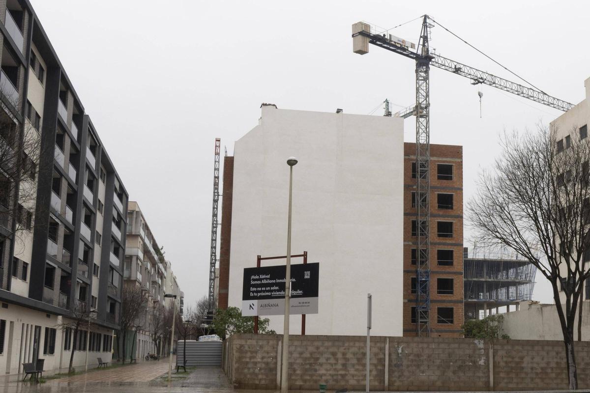 Viviendas para alquiler en construcción