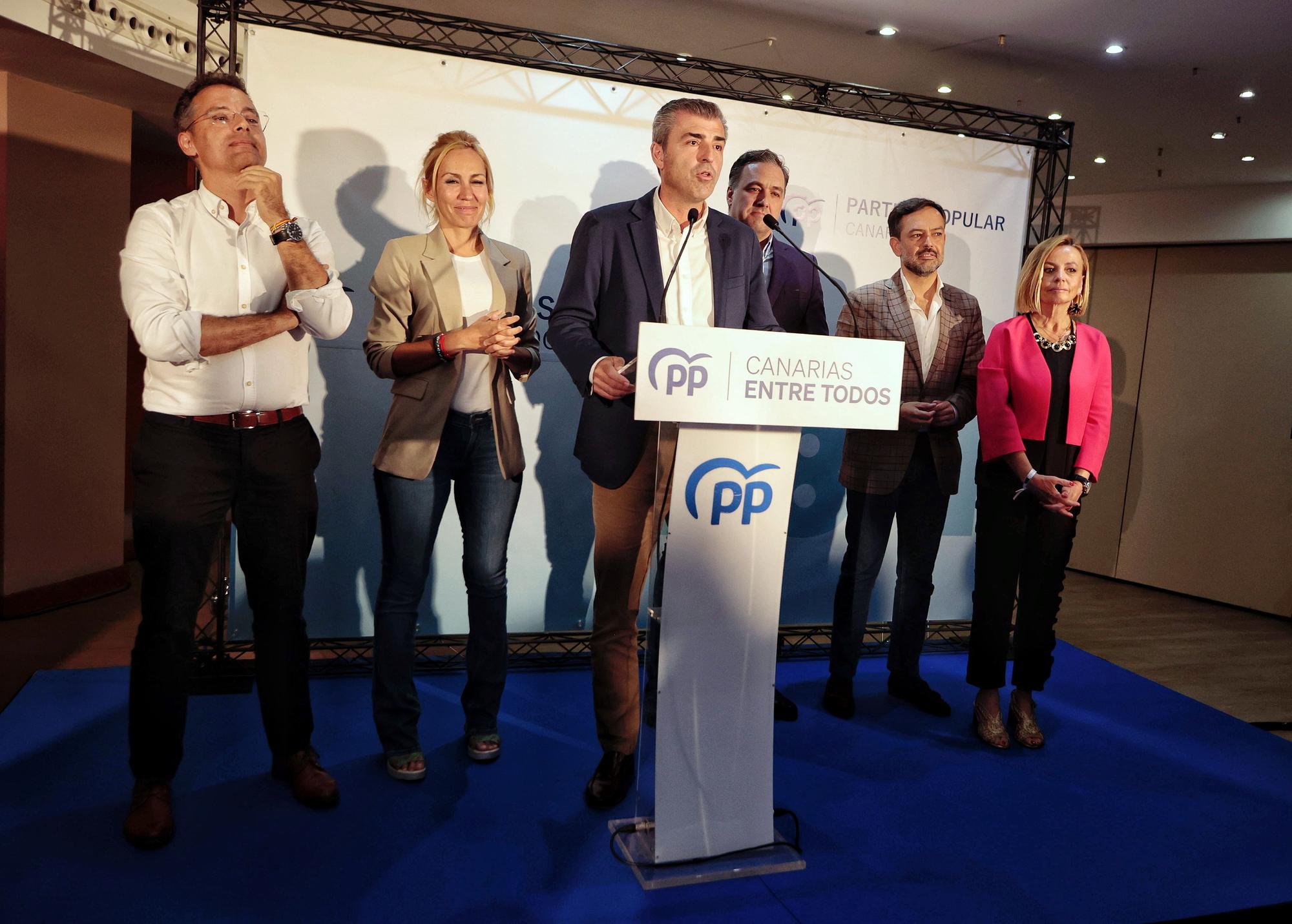 Noche electoral con el Partido Popular