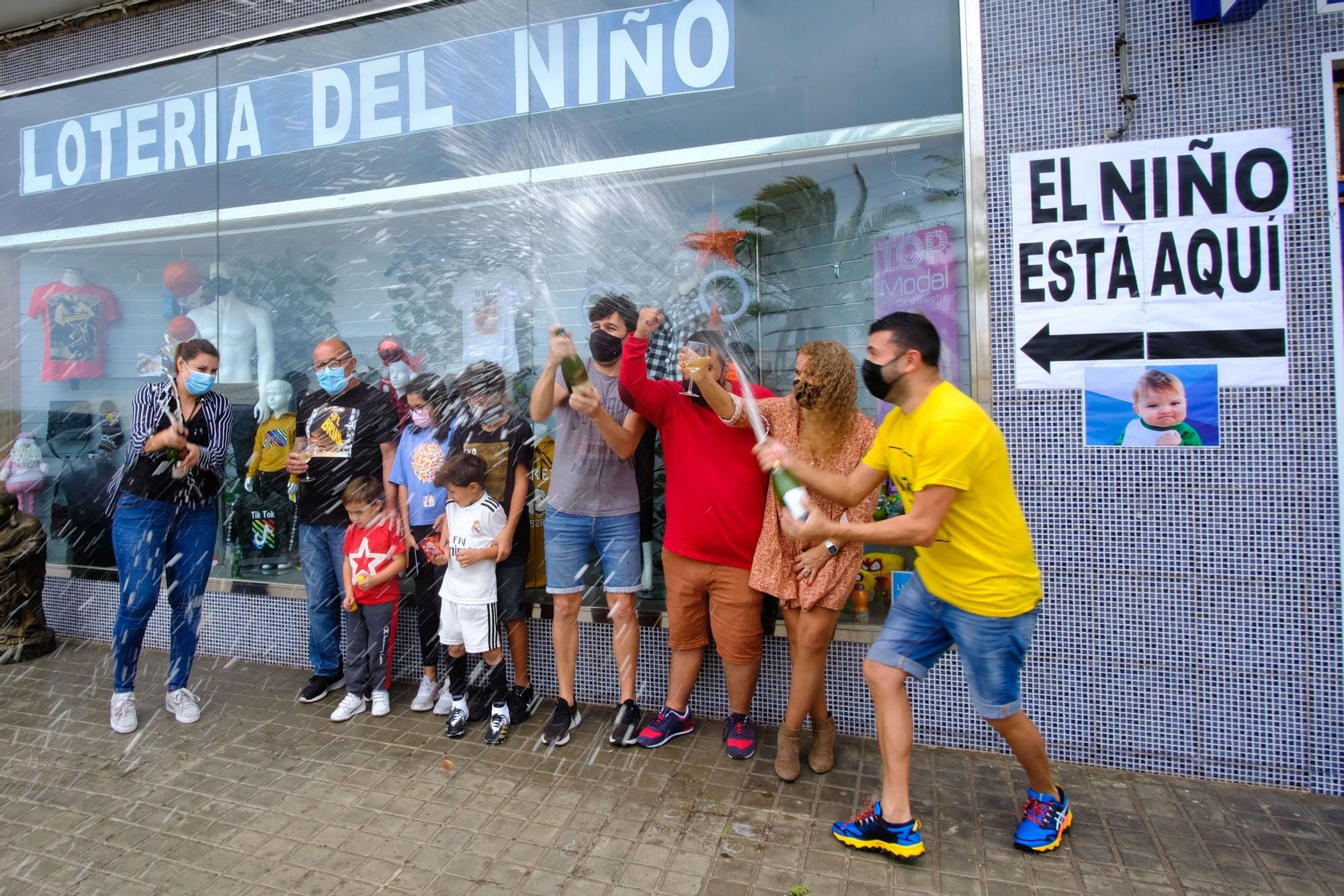 Celebración de la Lotería del Niño en Gran Canaria