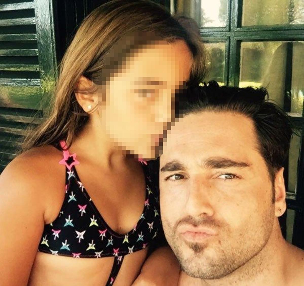 David Bustamante con su hija Daniella