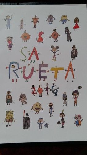 Plakat für Sa Rua 2016